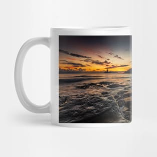 Sunrise At St Marys Lighthouse Mug